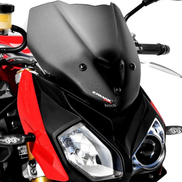 スポーツスクリーン 29cm 14年-18年 BMW S1000R グレー