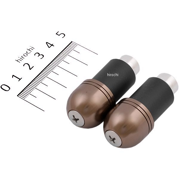 アルミバーエンド φ22.2mm用 チタン