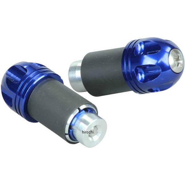 NASAタイプバーエンド φ22.2mm用 青