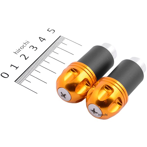 NASAタイプバーエンド φ22.2mm用 ゴールド