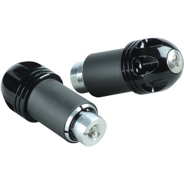 NASAタイプバーエンド φ22.2mm用 黒