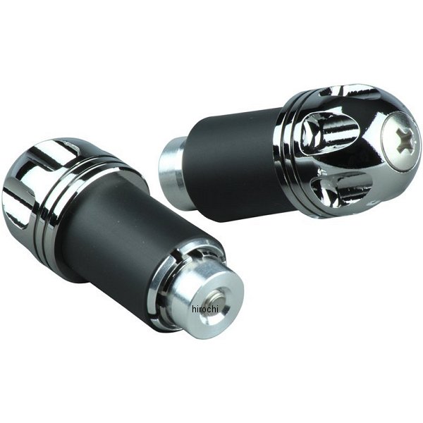 NASAタイプバーエンド φ22.2mm用 クローム