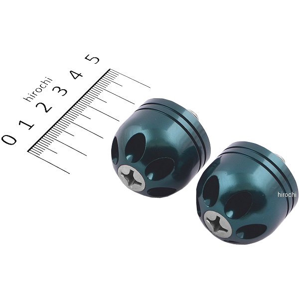 ビビットアルミビッグバーエンド カワサキ用 ボルト径8mm 外径φ30mm アルミ ダークグリーン