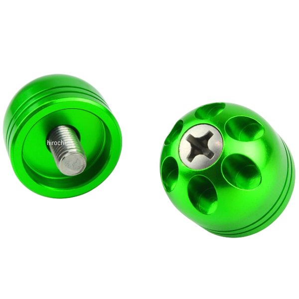 ビビットビッグバーエンド カワサキ用 ボルト径8mm 外径φ30mm アルミ ライムグリーン
