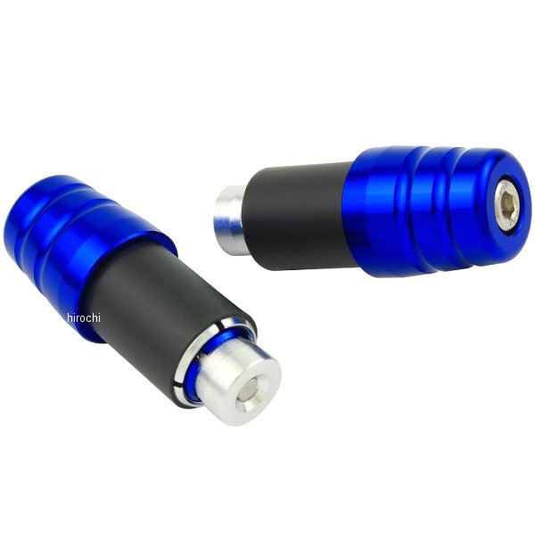 スリムラインバーエンド 22.0mm 汎用 青