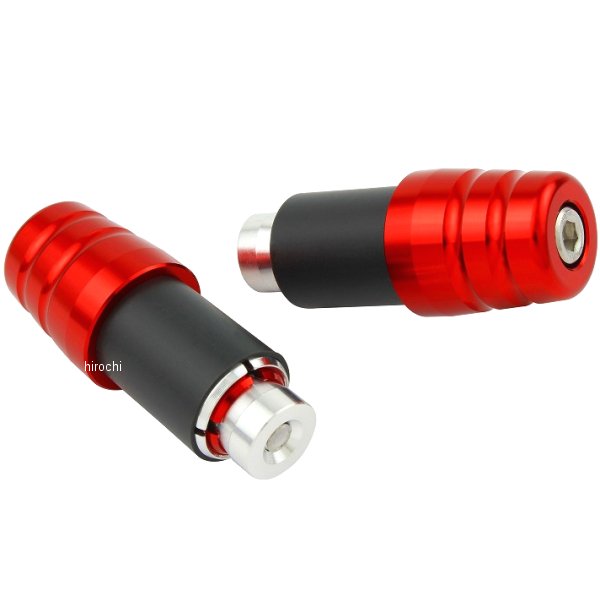 スリムラインバーエンド 22.0mm 汎用 赤