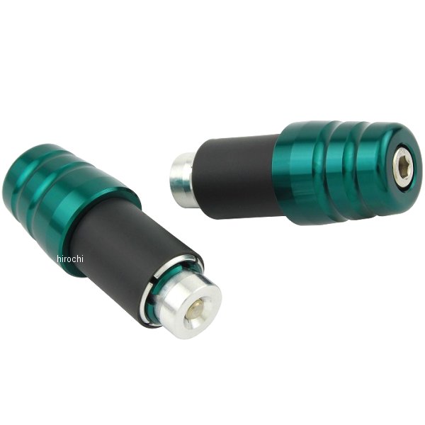 スリムラインバーエンド 22.0mm 汎用 ダークグリーン