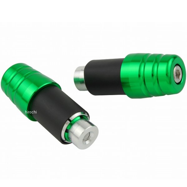 スリムラインバーエンド 22.0mm 汎用 ライムグリーン