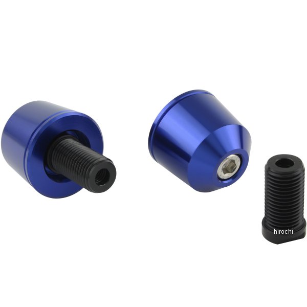 ソリッドバーエンド M12 スズキ用 青