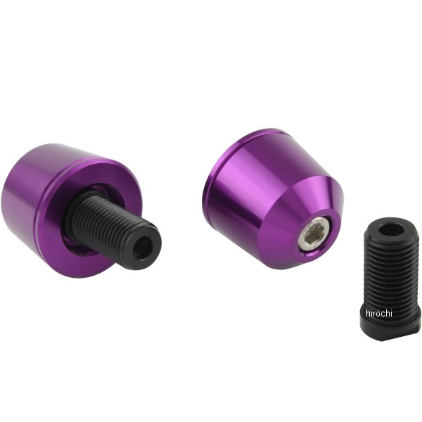 ソリッドバーエンド M12 スズキ用 ブルーベリー