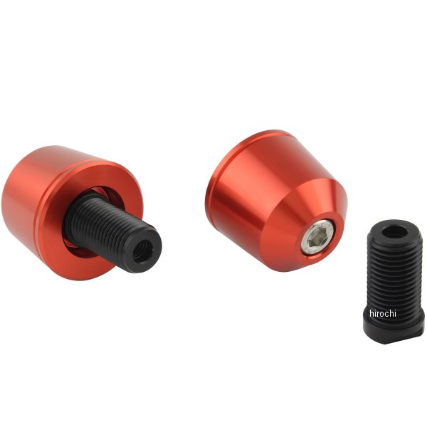 ソリッドバーエンド M12 スズキ用 ディープオレンジ