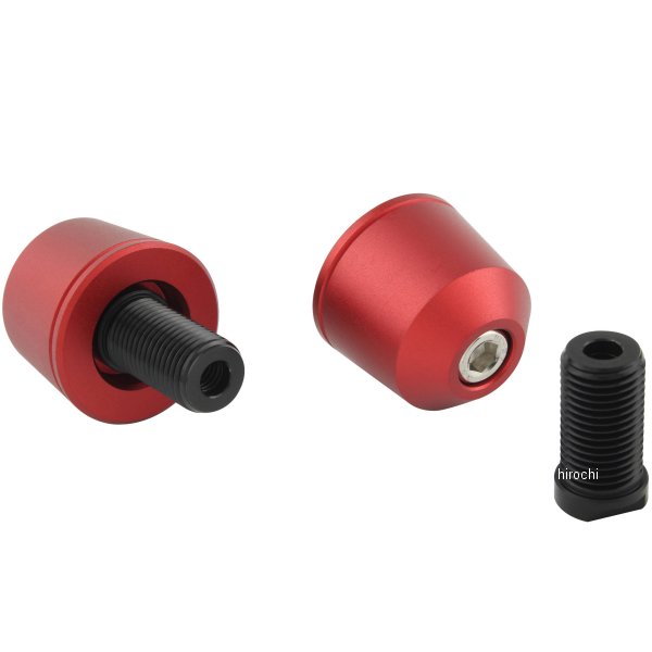 ソリッドバーエンド M12 スズキ用 マットレッド