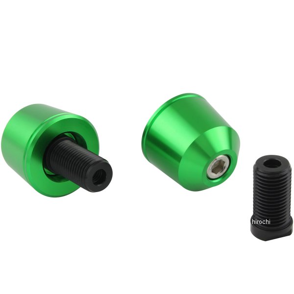 ソリッドバーエンド M12 スズキ用 ライムグリーン