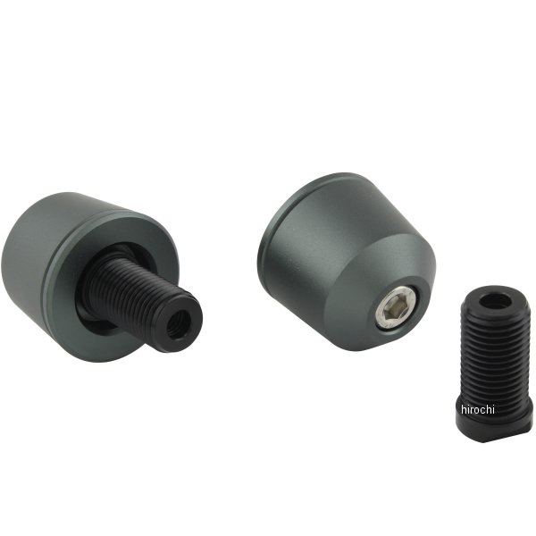 ソリッドバーエンド M12 スズキ用 マットグレー