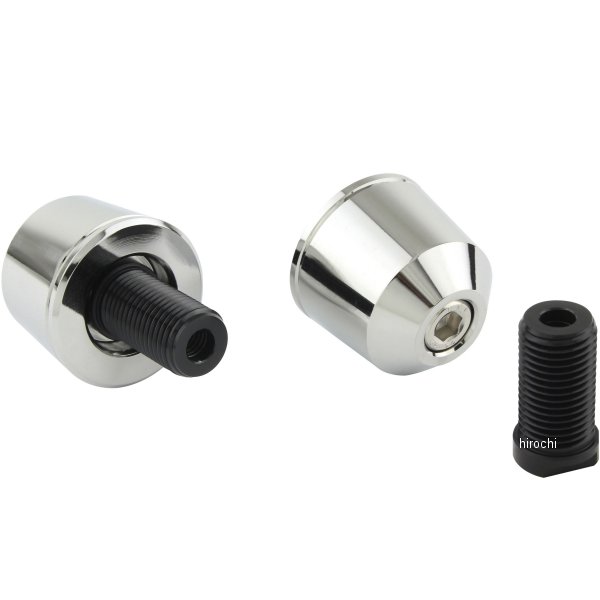 ソリッドバーエンド M12 スズキ用 メッキ