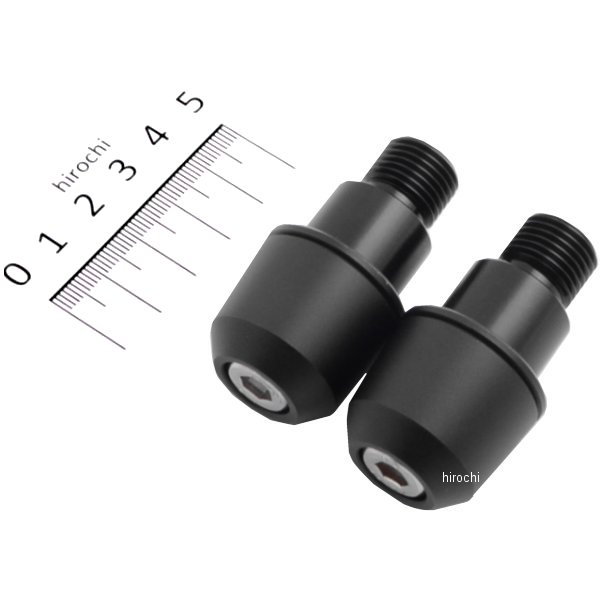 ソリッドバーエンド M16 ヤマハ用 マットブラック