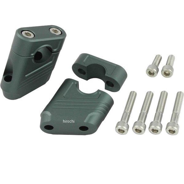 マッスルポジションブラケット 89年-09年 ゼファー1100、ゼファー750、ゼファーχ マットグリーン