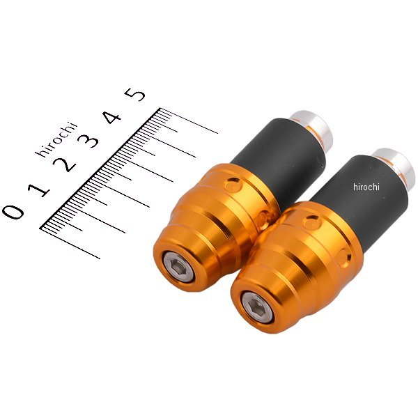 エンボスバーエンドφ22.2mm用 ゴールド