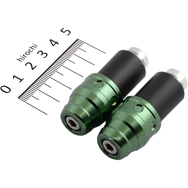 エンボスバーエンドφ22.2mm用 ライトグリーン