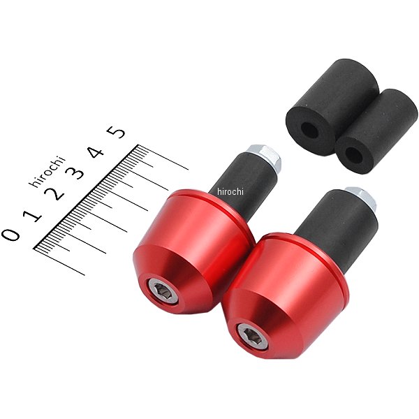 ソリッドバーエンド 汎用 ディープオレンジ