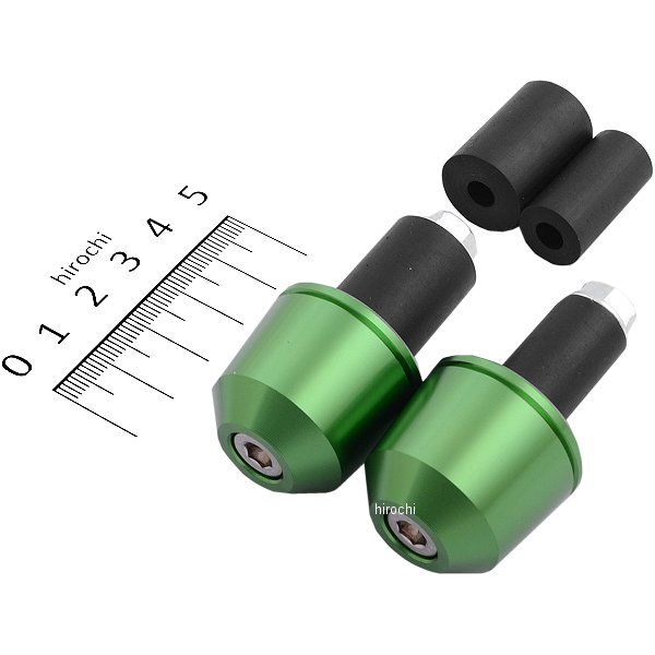 ソリッドバーエンド 汎用 ライトグリーン