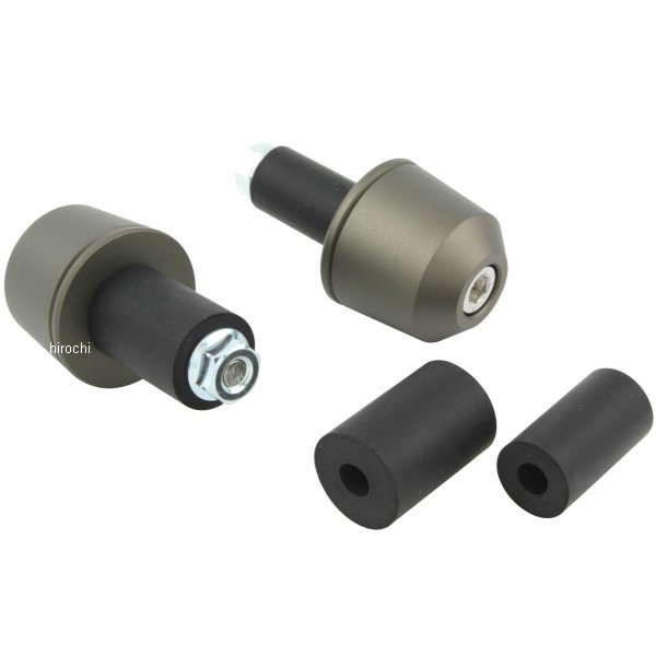 ソリッドバーエンド 汎用 マットチタン