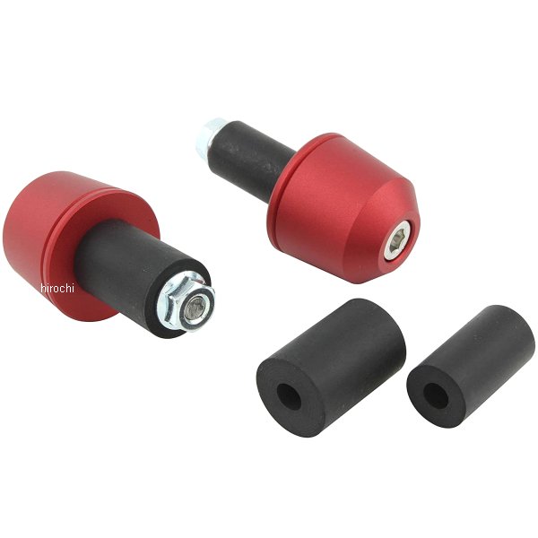 ソリッドバーエンド 汎用 マットレッド