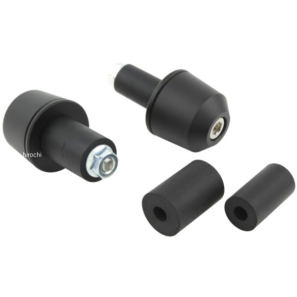 ソリッドバーエンド 汎用 マットブラック