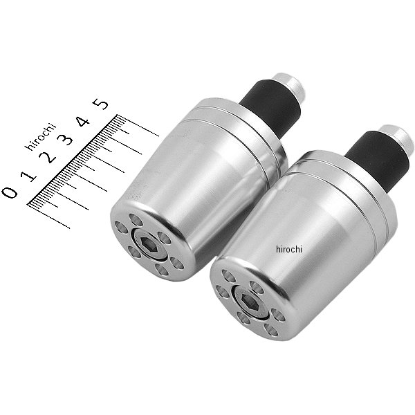 ウルトラヘビーウエイトバーエンド M8 汎用 シルバー