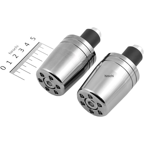 ウルトラヘビーウエイトバーエンド M8 汎用 クローム