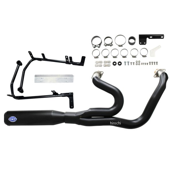 S&S エスアンドエス 2in1フルエキゾースト 20年-23年 インディアン チャレンジャー・パシュート ブラック