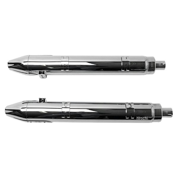 S&S エスアンドエス スリップオンマフラー フィッシュテイル 14年-22年 インディアン ツアラー クローム