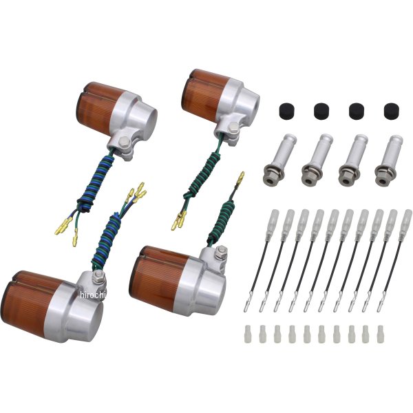 ウインカーセット スーパーバイク 00年以前 ゼファー バフ/オレンジ