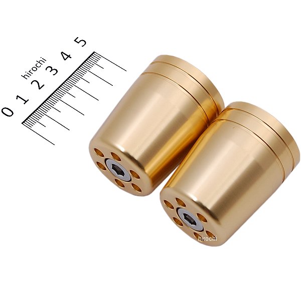 ウルトラヘビーバーエンド カワサキ M8用 シャンパンゴールド