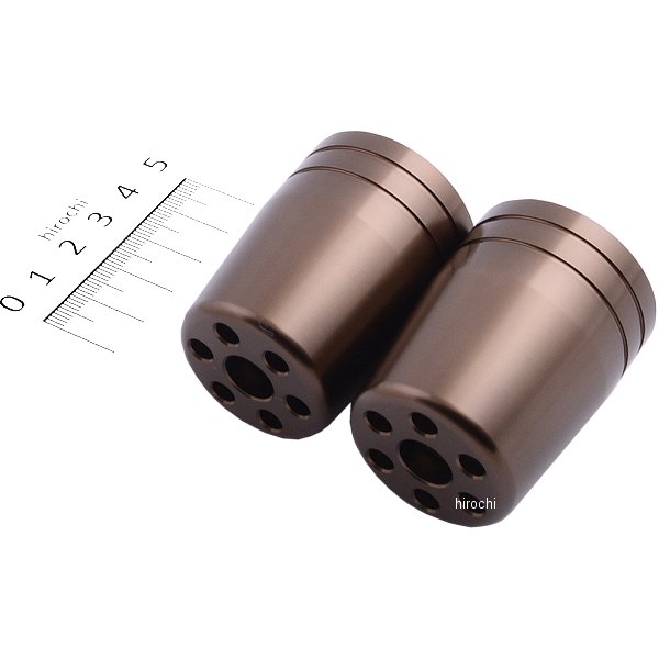 ウルトラヘビーバーエンドアウターカバー M6 2個入り チタン