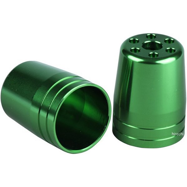 ウルトラヘビーバーエンドアウターカバー M6 2個入り ライトグリーン