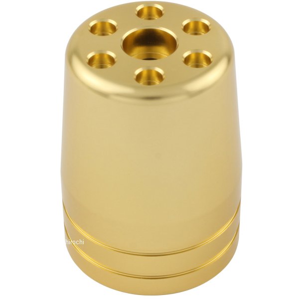 ウルトラヘビーバーエンドアウターカバー M6 1個入り シャンパンゴールド