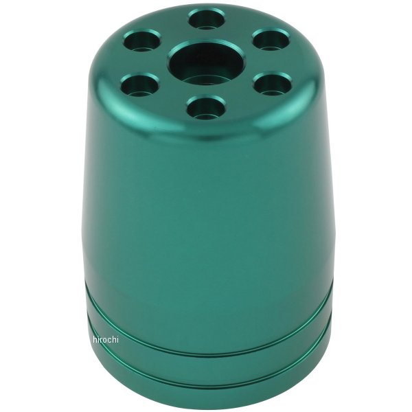 ウルトラヘビーバーエンドアウターカバー M6 1個入り ダークグリーン