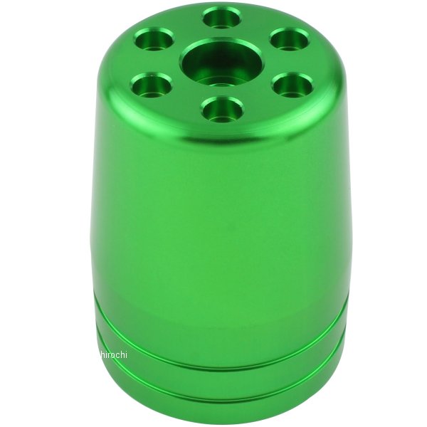 ウルトラヘビーバーエンドアウターカバー M6 1個入り ライムグリーン