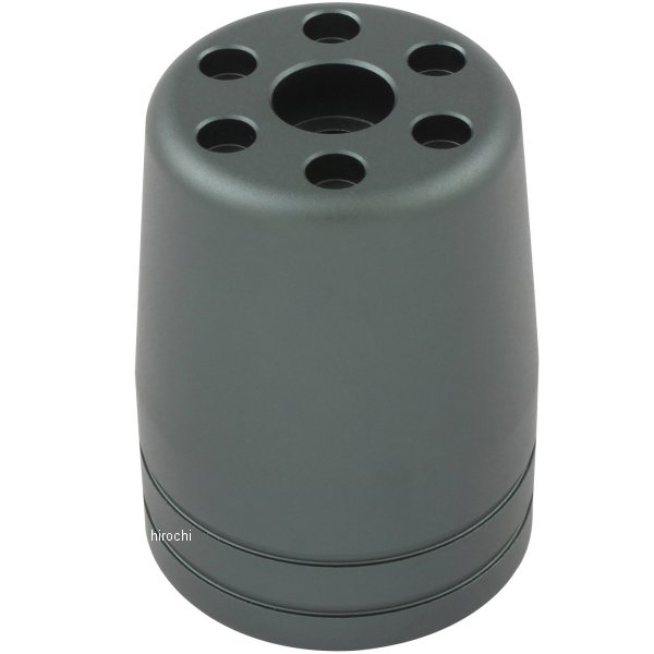 ウルトラヘビーバーエンドアウターカバー M6 1個入り マットグレー