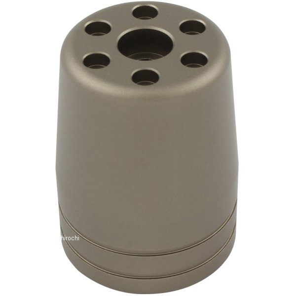 ウルトラヘビーバーエンドアウターカバー M6 1個入り マットチタン