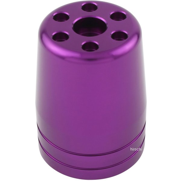 ウルトラヘビーバーエンドアウターカバー M6 1個入り ブルーベリー