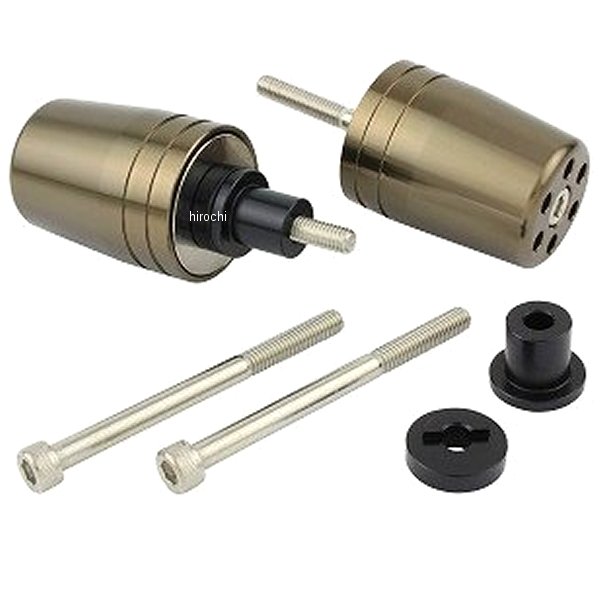 ウルトラヘビー バーエンド M6 カワサキ用 チタン