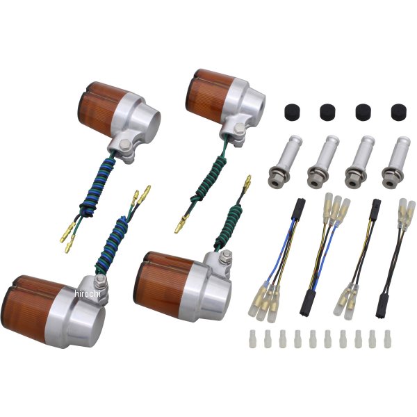 ウインカーセット スーパーバイク 04年以降 ゼファー750 バフ/オレンジ