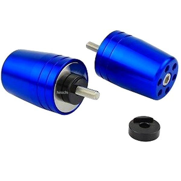 ウルトラヘビーバーエンド M6 ヤマハ、KTM用 青