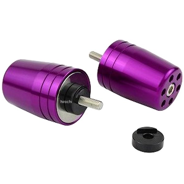 ウルトラヘビーバーエンド M6 ヤマハ、KTM用 ブルーベリー