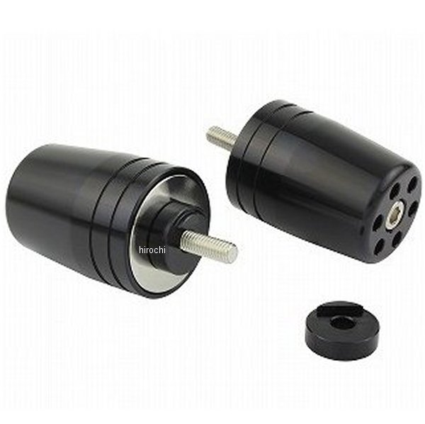 ウルトラヘビーバーエンド M6 ヤマハ、KTM用 黒