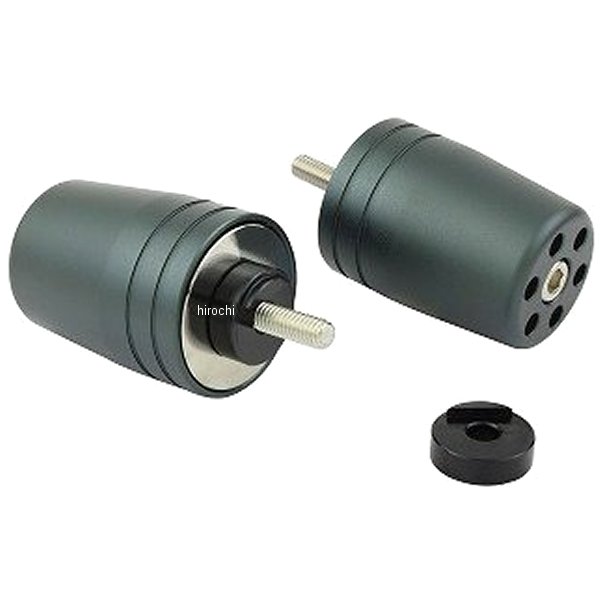 ウルトラヘビーバーエンド M6 ヤマハ、KTM用 マットグレー