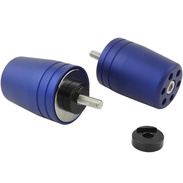 ウルトラヘビーバーエンド M6 ヤマハ、KTM用 マットブルー