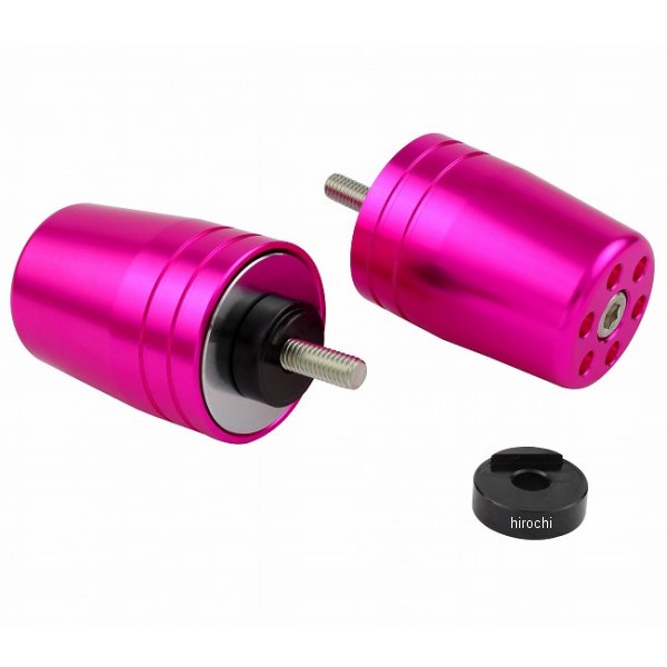 ウルトラヘビーバーエンドタイプ1 ヤマハ純正ハンドル用 M6 ピンク